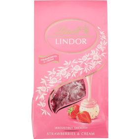 Lindt LINDOR - Strawberries & Cream - 