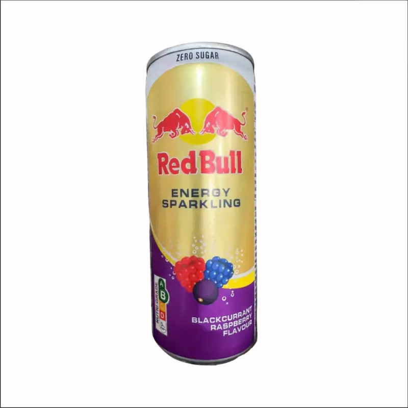 Red Bull Blackcurrant Raspberry Zero Sugar – Sukkerfri energidrik