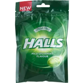 Halls Spearmint - Slik mm