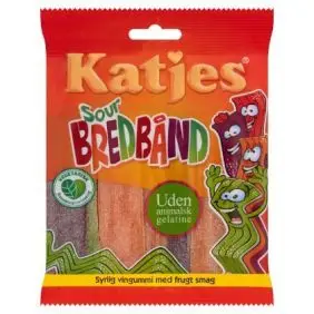 Katjes Sour Bredbånd - Katjes