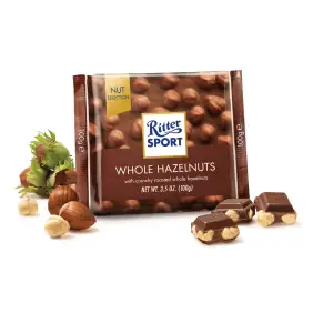 Ritter Sport - Mælk Med hel Nød - 