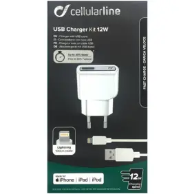 Adapter - Iphone + Kabel - Gavevalg