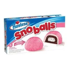 Hostess - Snoballs Pink - DK Konfekture