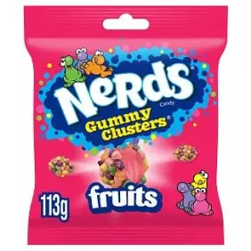 Nerds - Gummy Clusters - Fruits 113g - Nerds