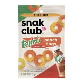 Tajin Snak Club - Peach Rings - 
