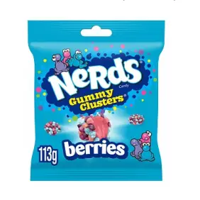 Nerds - Gummy Clusters - Berries 113g - Nerds