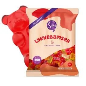 Salinas - Lykkebamser - Sukkerfri - 