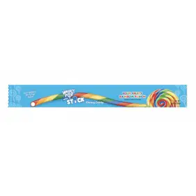 Whirly Pop Mega Stick Sour Fruity Rainbow Punch - 