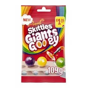 Skittles Giants Gooey Fruits - Skittles