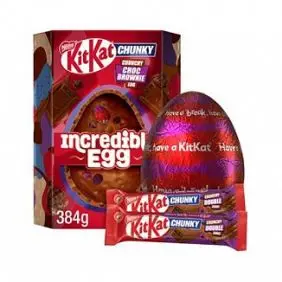 Kit Kat Double Chocolate Brownie Incredible Egg - USA - Chokolade