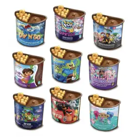 Nickelodeon Dip N' Go Cocoa Hazelnut Cream and Crunchy Sticks - Andet / Slik / Chokolade