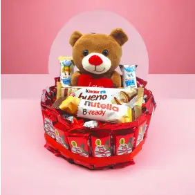 Kit Kat Chokoladekage + Osito LOVE Bear NR 2 - USA - Slik
