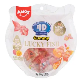 4D Gummy - Lucky Fish - USA - Slik