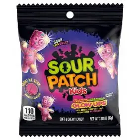 Sour Patch Kids - Glow Ups - USA - Slik