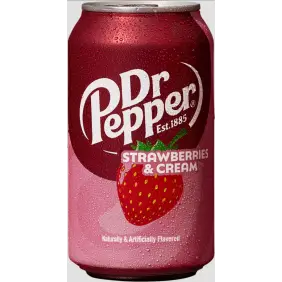 Dr Pepper - Strawberries & Cream - 