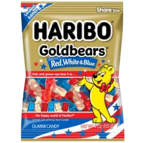 Haribo - Goldbears Red, White & Blue - 