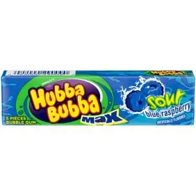Hubba Bubba Max - Sour Blue Raspberry - 
