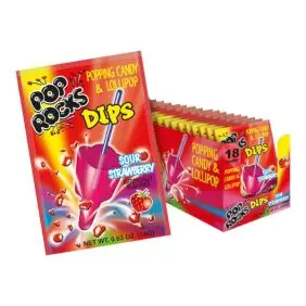 Pop Rocks Dips - Sour Strawberry - DK Konfekture