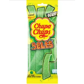 Chupa Chups Sour Belts Apple - 