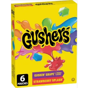 Fruit Gushers - Gushin Grape & Strawberry Splash - 